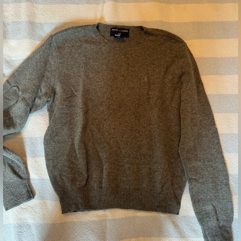Grey Ralph Lauren Sweater